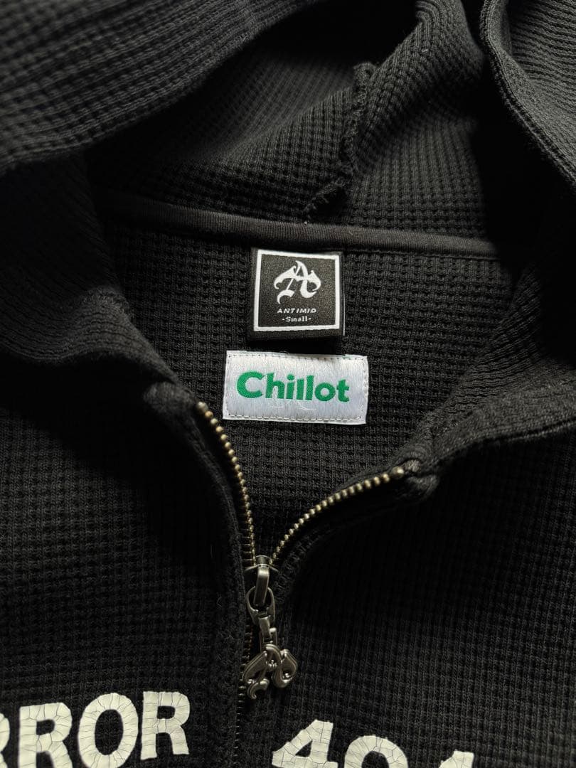 ANTIMID ZIP HODIEアンチミッド サーマルハトメジップパーカー