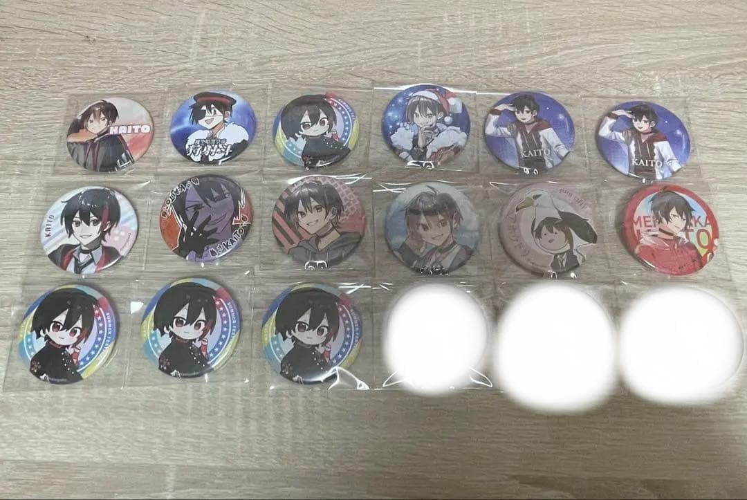 めろんぱーかー KAITOストーリー 缶バッジ