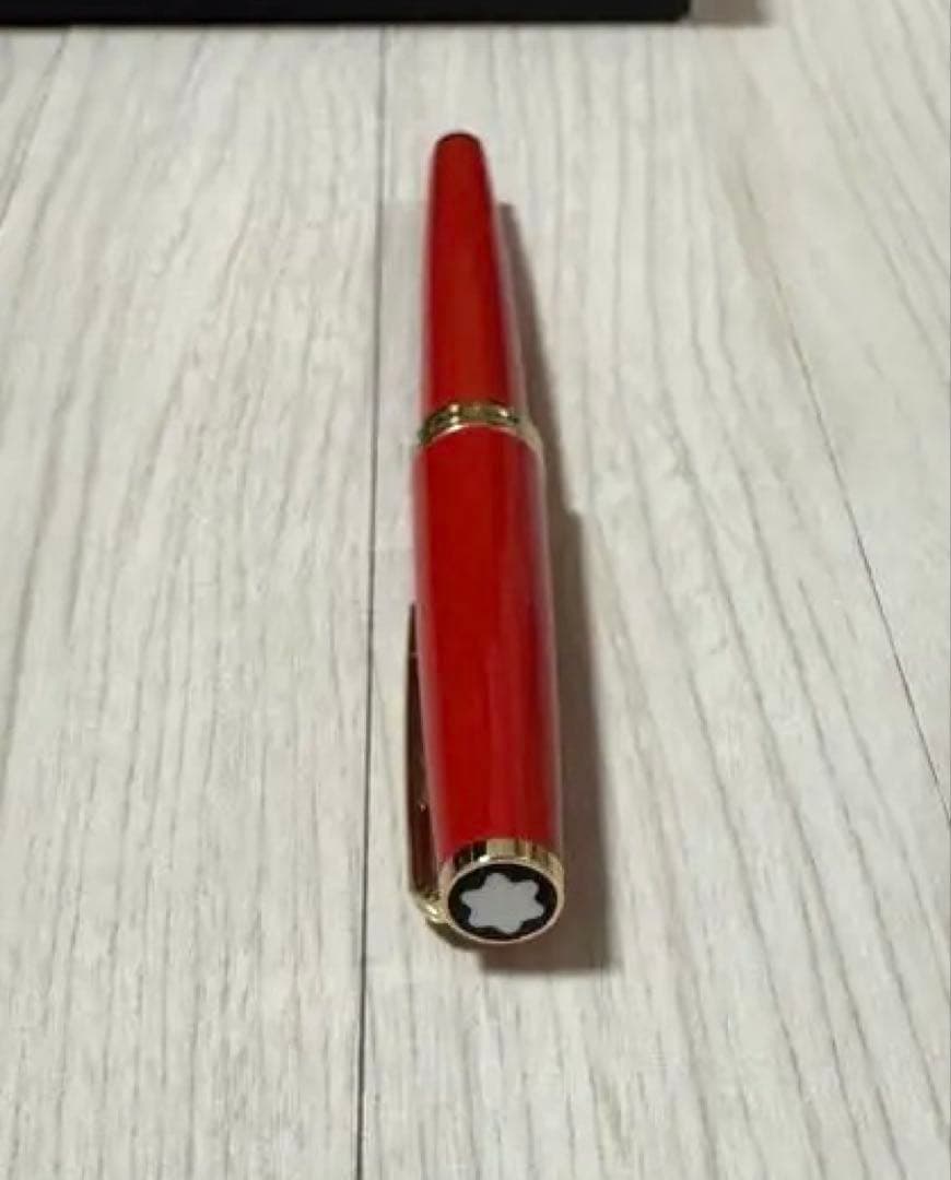 ボールペン モンブラン ローラーボール PIX レッドGT U117654