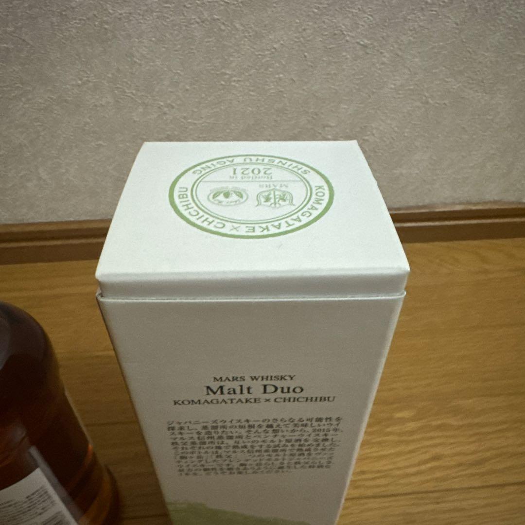 駒ヶ岳 秩父 イチローズモルト モルトデュオ マルスウイスキー 新品