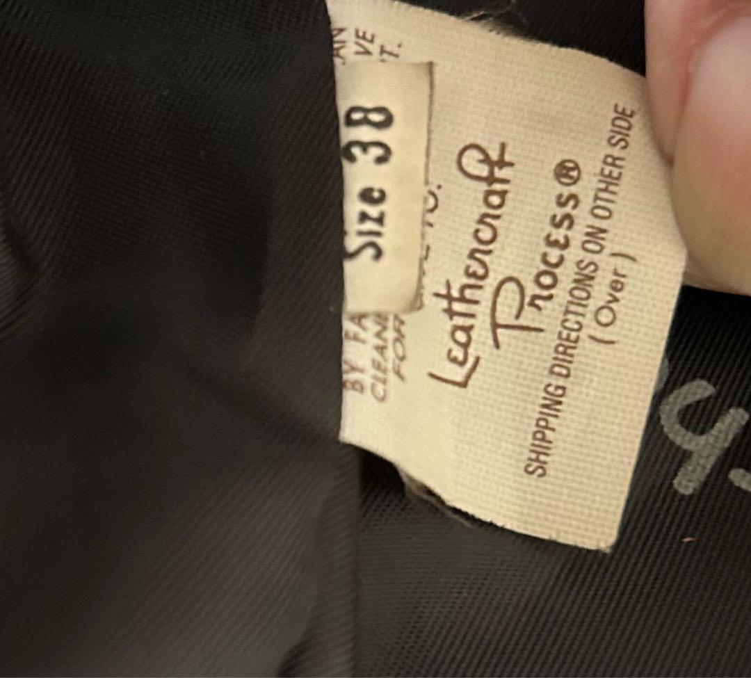 Schott ショット 641シングル ライダースジャケット 38米国製