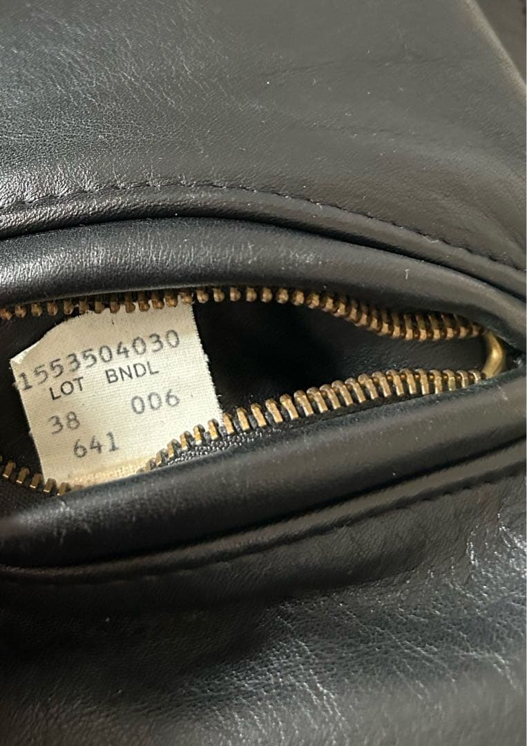 Schott ショット 641シングル ライダースジャケット 38米国製