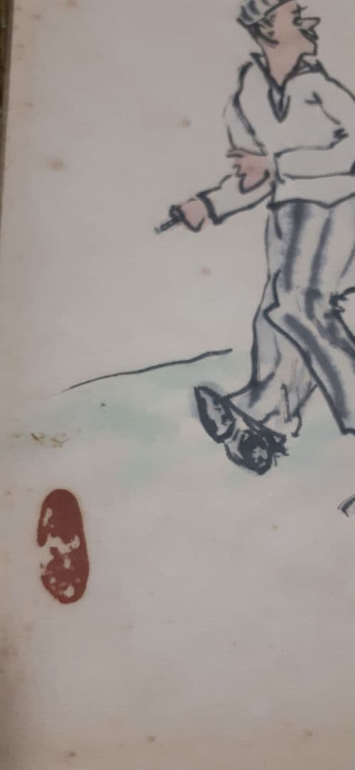 ゴルフ　風刺画　日下部徳丸