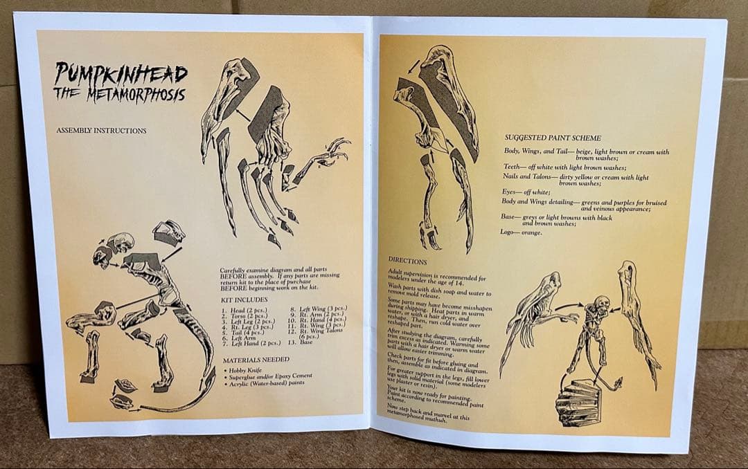 PUMPKIN HEAD パンプキンヘッド　ソフビキット 原型師　竹谷隆之