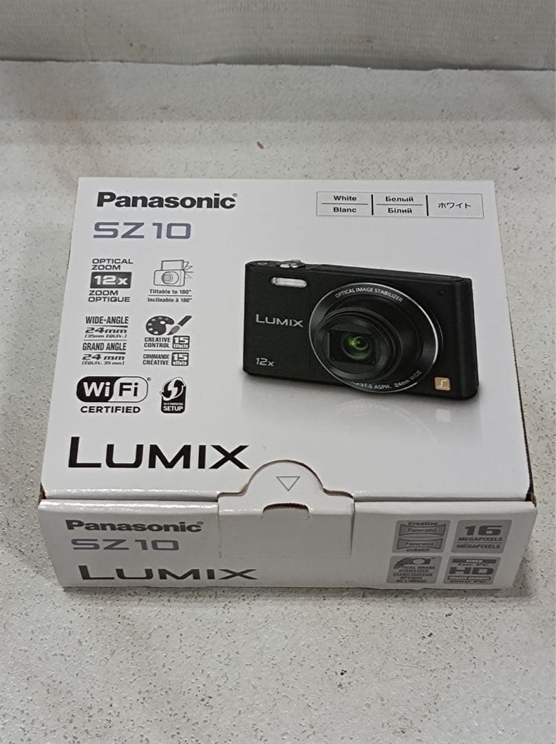 八6646【未使用品】Panasonic LUMIX DMC-SZ10