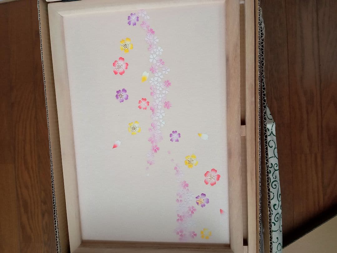 リカちゃんひな人形　久月　立親王飾り　立ち雛　屏風・台セット　限定版　未使用品