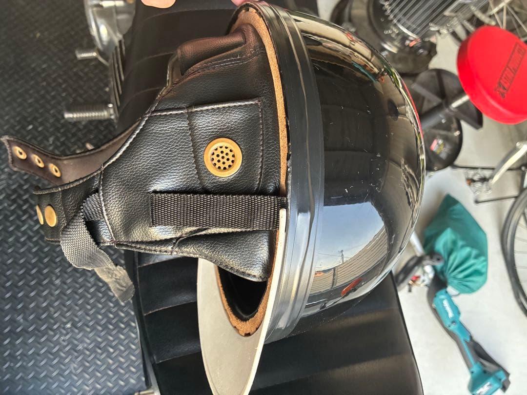 三つボタン　コルク半　ヘルメット　立花風