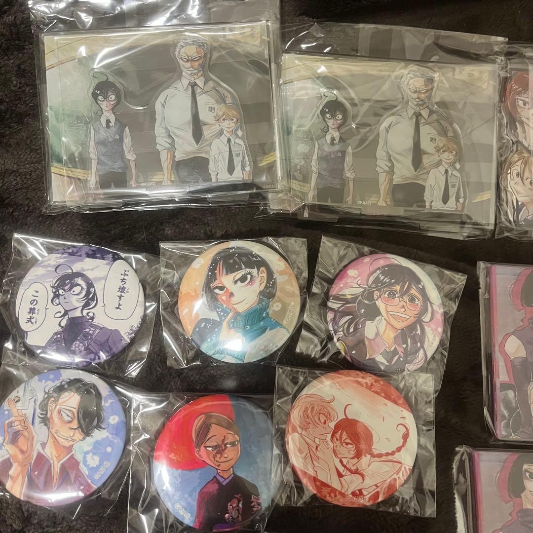 SANDA ガチャパーティー グッズ 缶バッジ アクリルスタンドなど サンダ