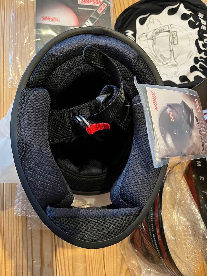 Y*u様 [新品]SIMPSON バンディットプロ58cm ブラック　スモークシ