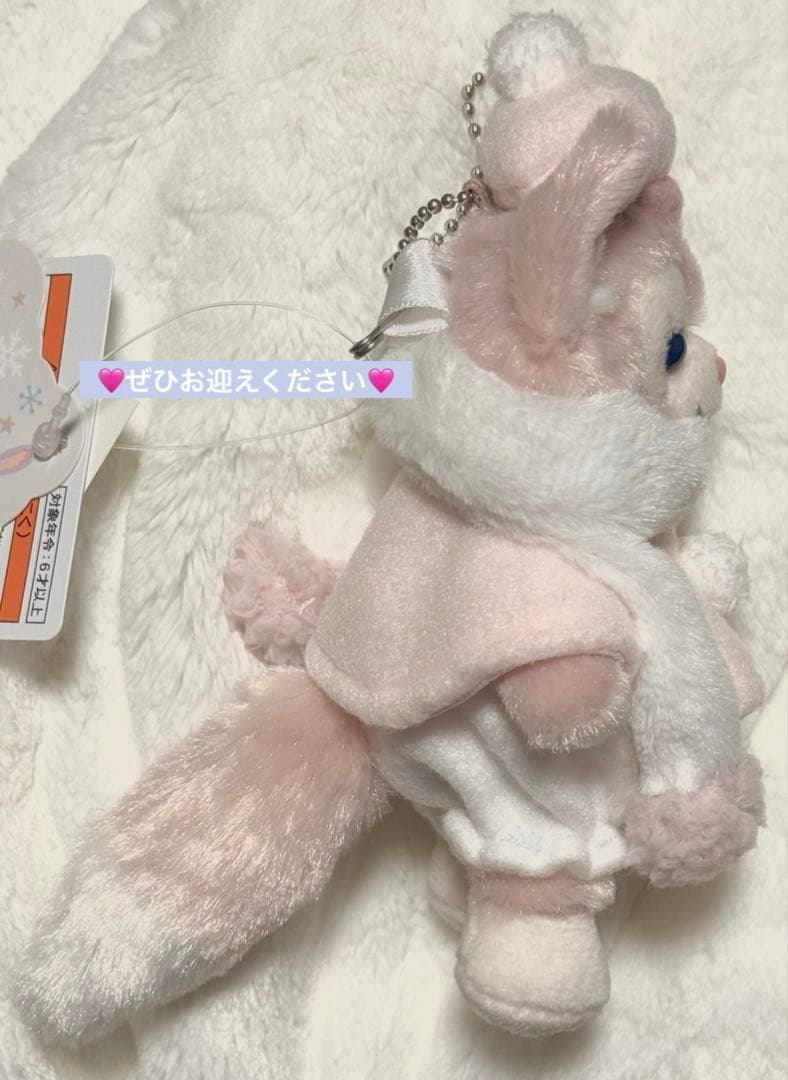 リーナベル　ダンシング スノーフレークス ぬいば　タグあり　ぬいぐるみバッジ