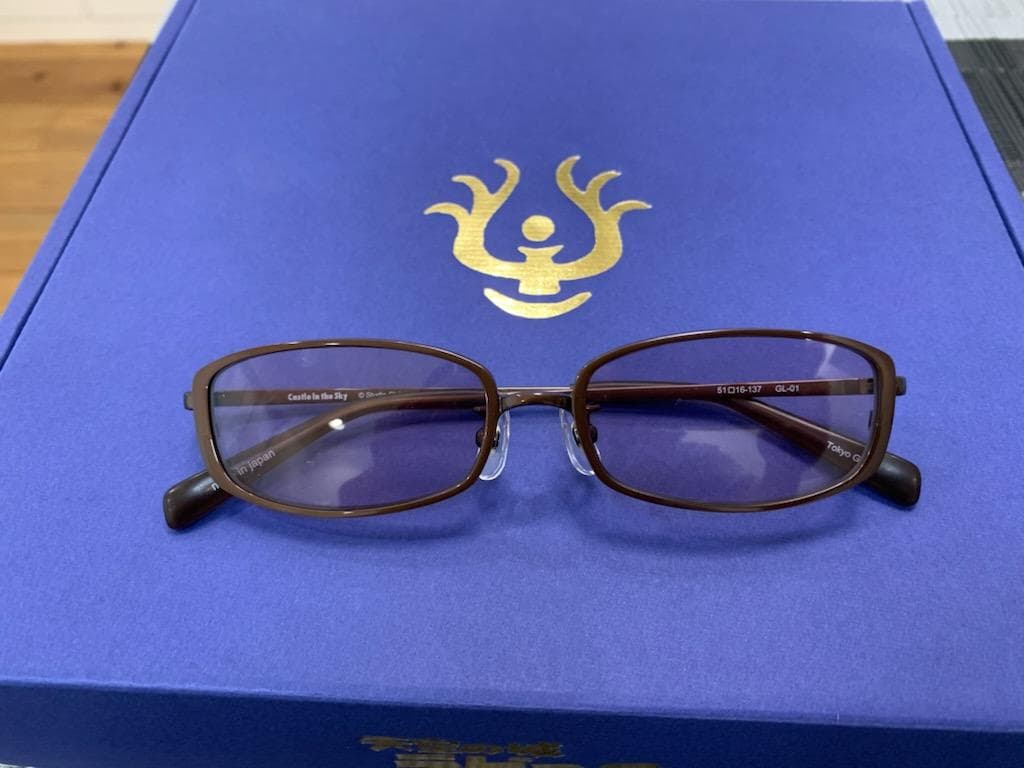 【スタジオジブリ】ムスカ大佐サングラス　天空の城ラピュタ　特典付き