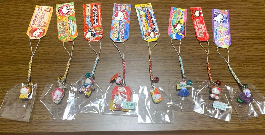 ご当地キティ ストラップ　15個セット