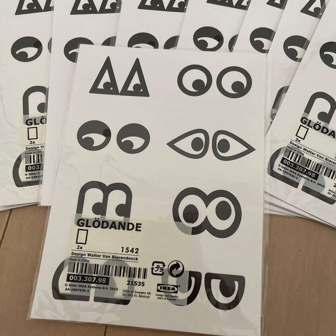 walter van beirendonck IKEA ステッカー シール