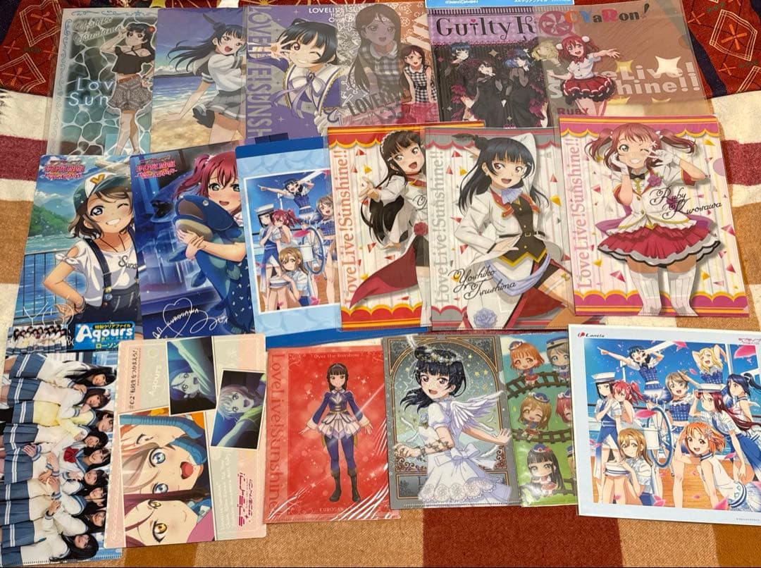 ラブライブサンシャイン　Aqours 紙類　まとめ売り