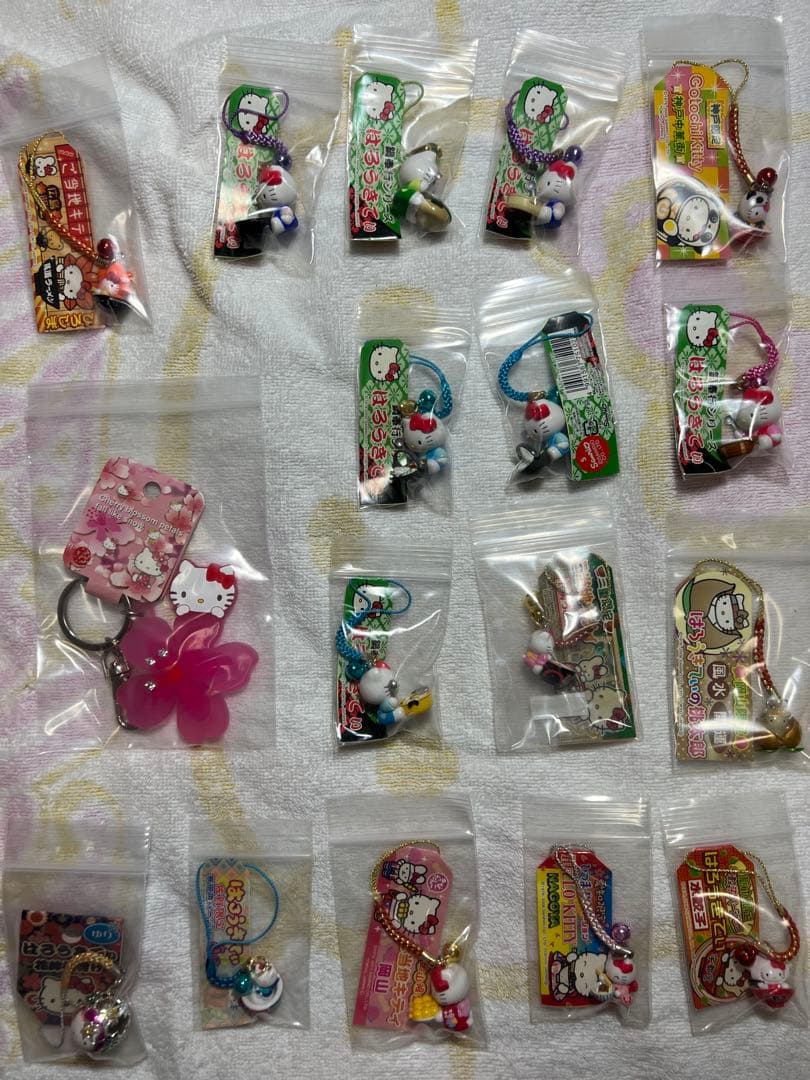 『まとめ売り』ご当地キティ 根付け ストラップ