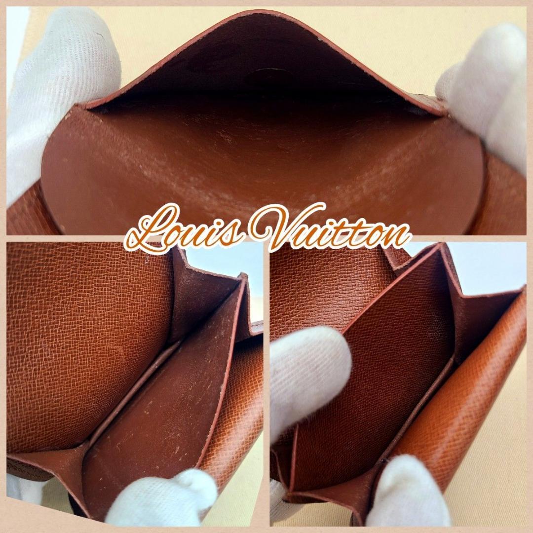 美品 ルイヴィトン ケース ポルトモネグゼ モノグラム 小銭入れ