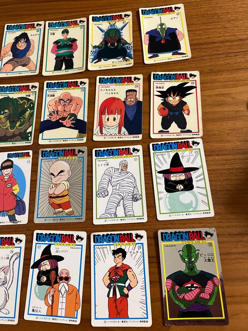 Drewドラゴンボール シール 孫悟空クリリン ナガサキヤ 当時物