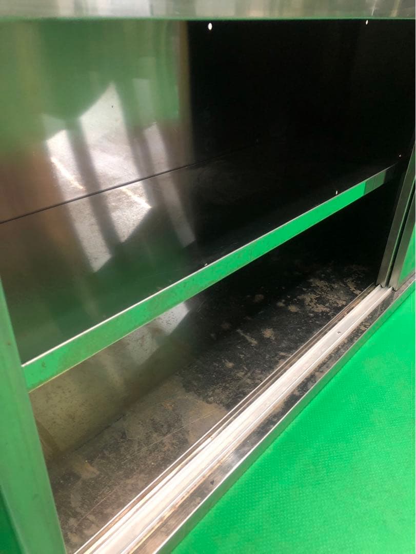 ☆地域限定送料無料☆工場整備品☆吊り戸棚　幅1800 ステンレス　業務用