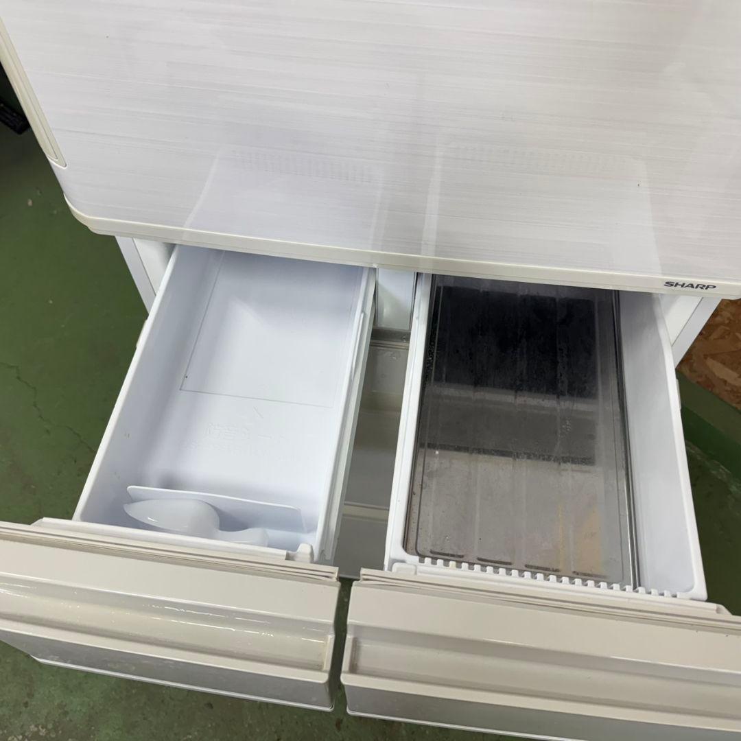 27B1 送料設置無料 SHARP自動製氷機能付き大型冷蔵庫　412L　洗濯機