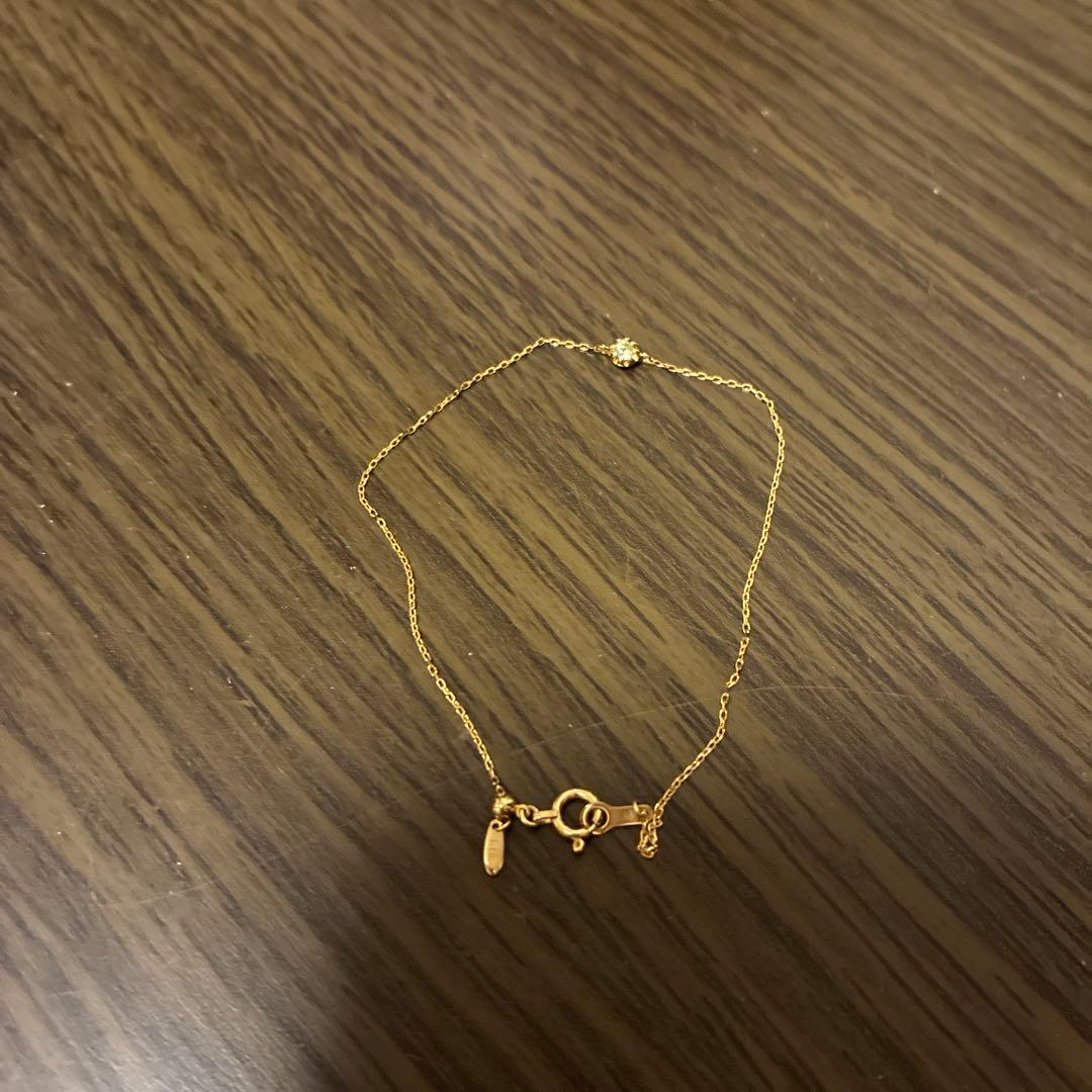 ete ゴールドブレスレット ギフトボックス付き