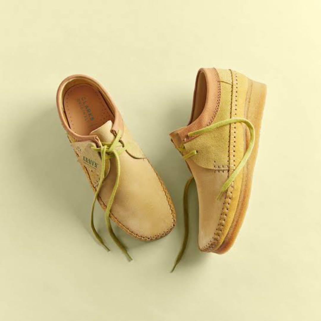クラークス　Clarks LEVI'S スエード モカシン リーバイス　ワラビー