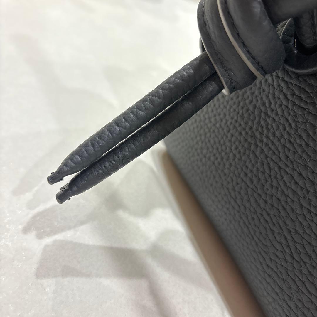 美品 VASIC APERO MINI MINI ハンドバッグ ブラック