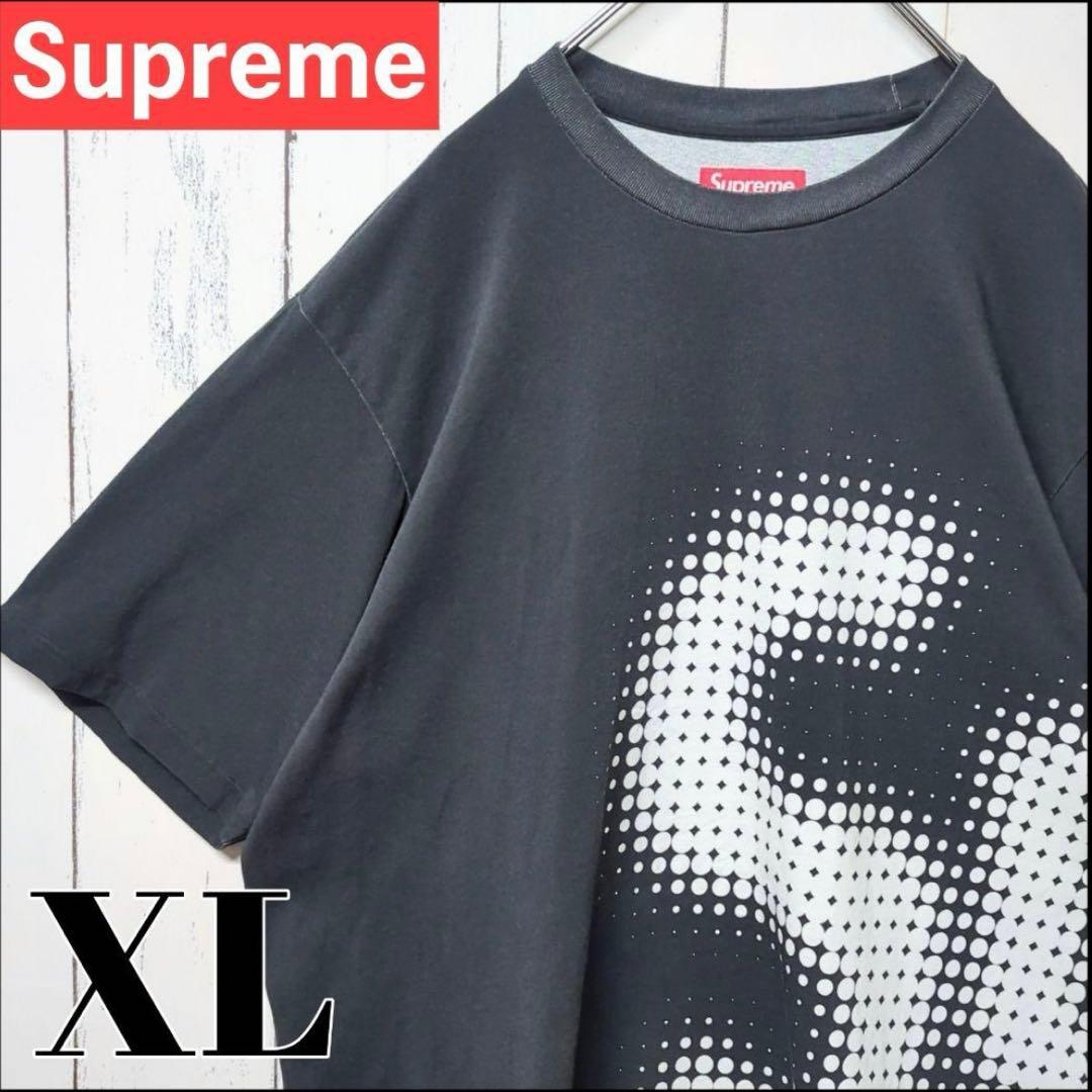 【即完モデル】 Supreme デカロゴ 大きいサイズ 入手困難 Tシャツ
