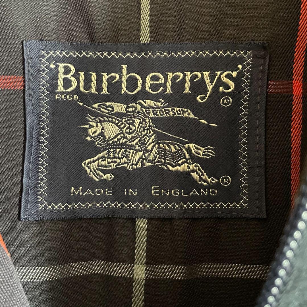 美品 80's ヴィンテージ バーバリー　スウィングトップ　ネイビー イギリス製