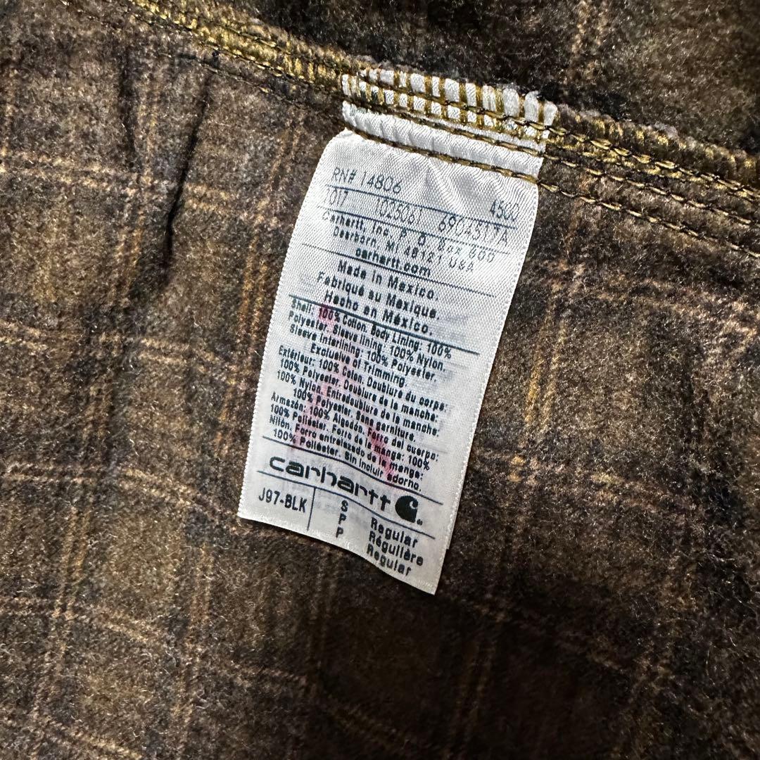 Carhartt デトロイトジャケット J97 BLK ブラック S サイズ