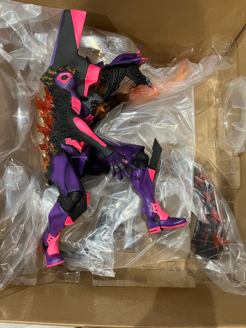 東宝30cmシリーズ エヴァンゲリオン初号機 バーニングG覚醒形態 ゴジラ