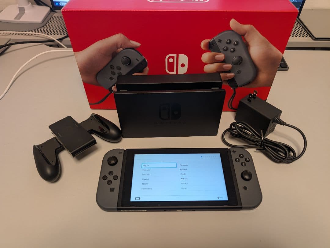 ニンテンドースイッチ グレー 本体セット