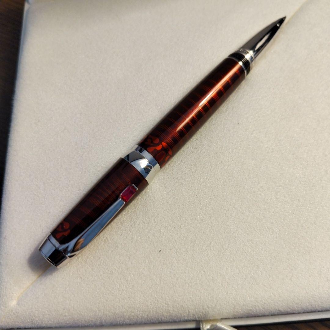 MONTBLANC　ローラーボールペンボエム 　限定品レッド色 パソ・ドブレ
