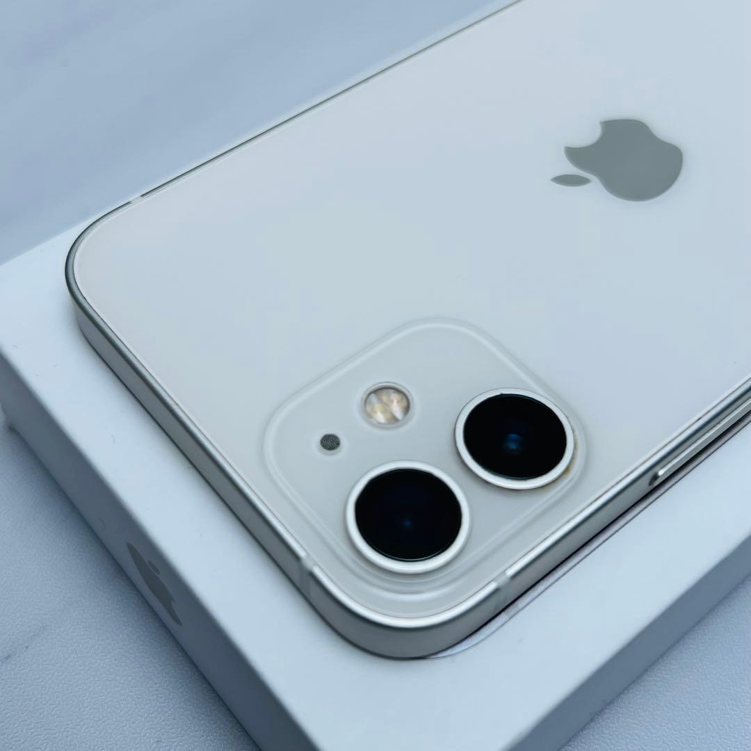 【上美品☆】iPhone12mini 本体 White 256GB SIMフリー