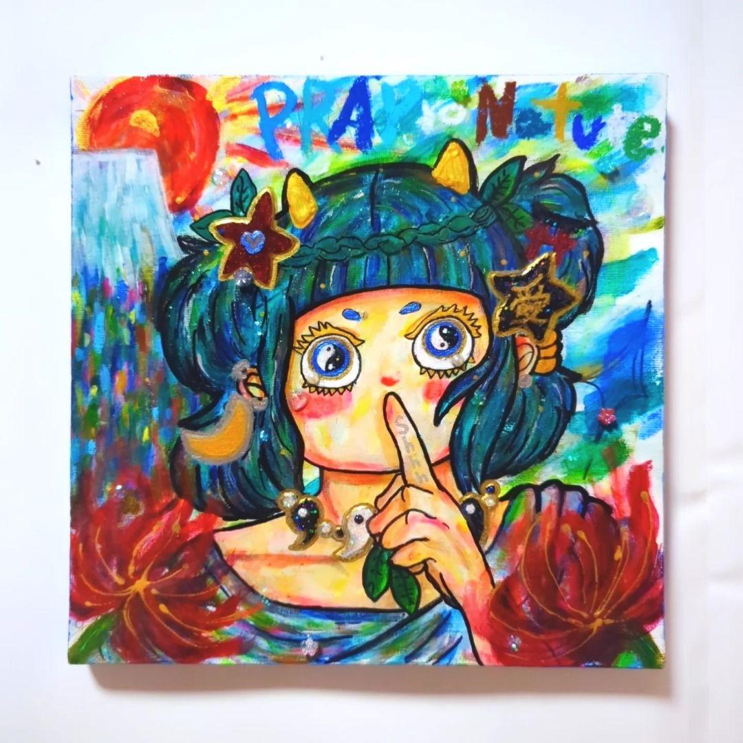 【一点物アートSALE】Pray to nature【S2号】