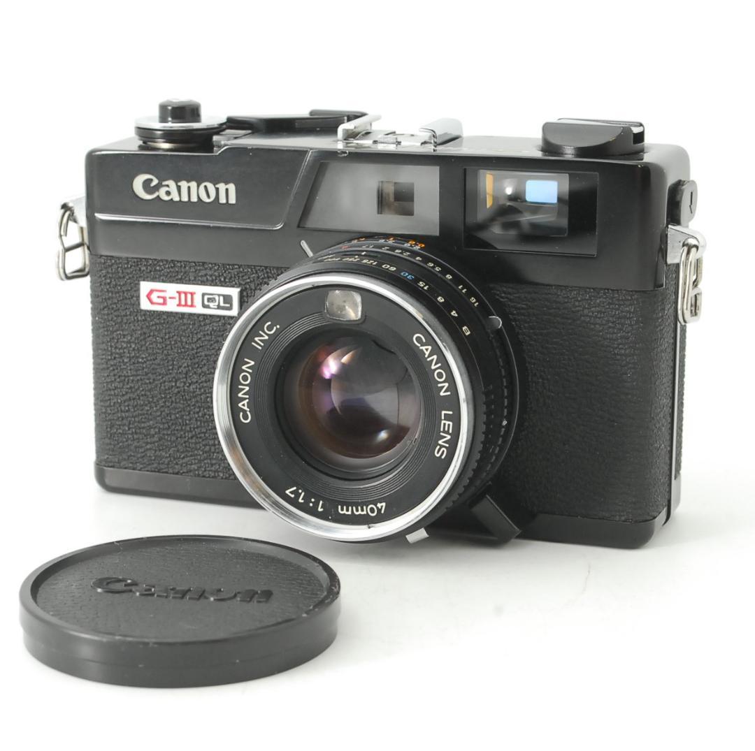 【完動・光学美品】キャノン Canonet GⅢ QL17 フィルムカメラ