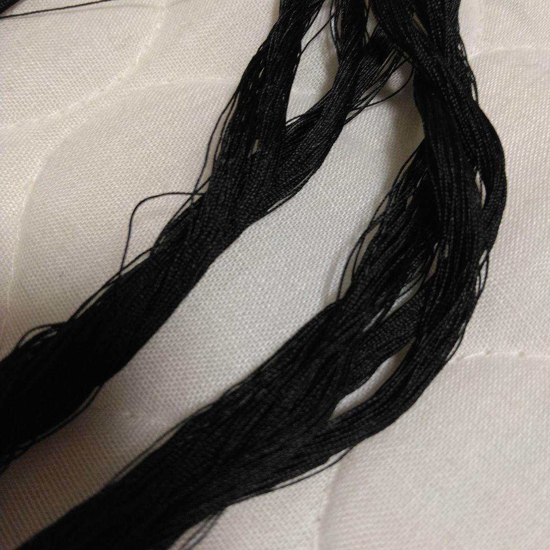 組紐製作用絹糸　変わり染め糸5個 ミニー