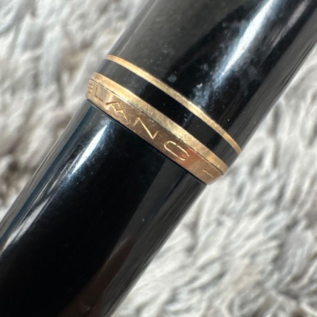 MONT BLANC モンブラン 万年筆 NO22 ブラック ×ゴールド