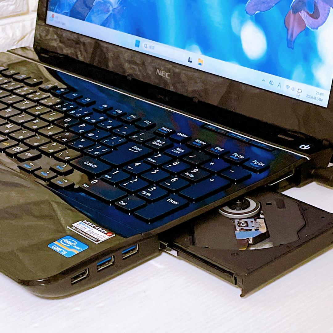 ノートパソコン NEC Windows11 8GB【快速！SSD 】