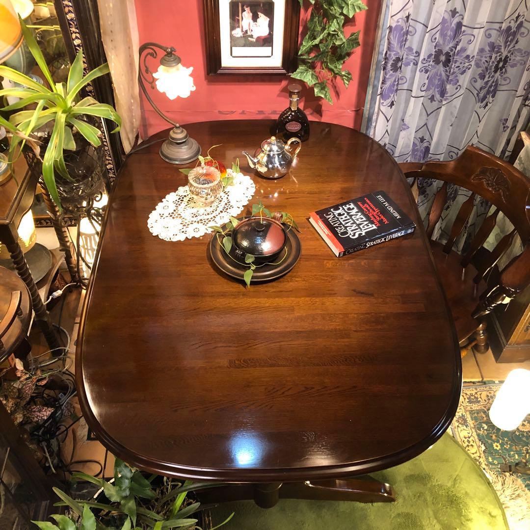 ま　天板のみ　極美品　キツツキマーク ヴィンテージ ダイニングテーブル