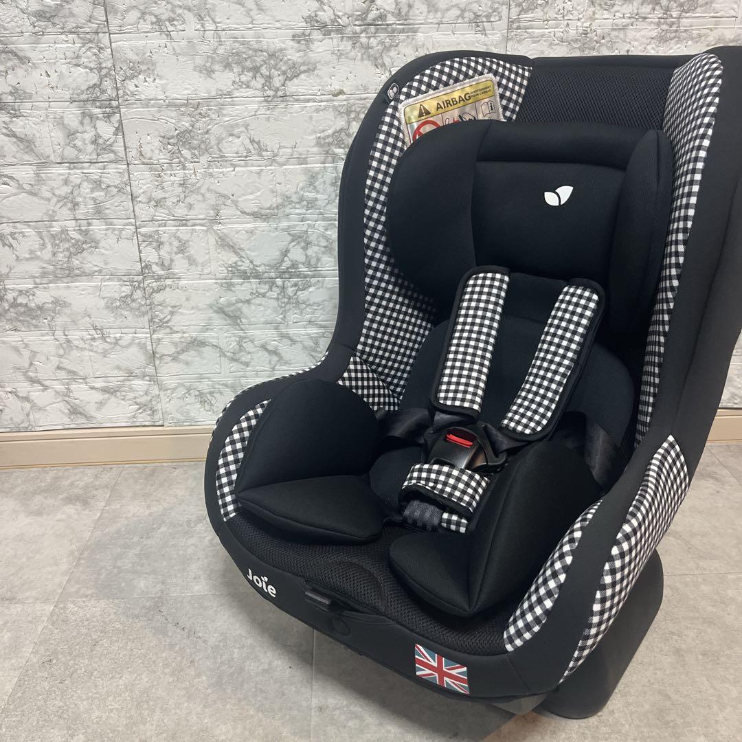 【極美品】Joie ジョイー チルト tilt ギンガムチェックチャイルドシート