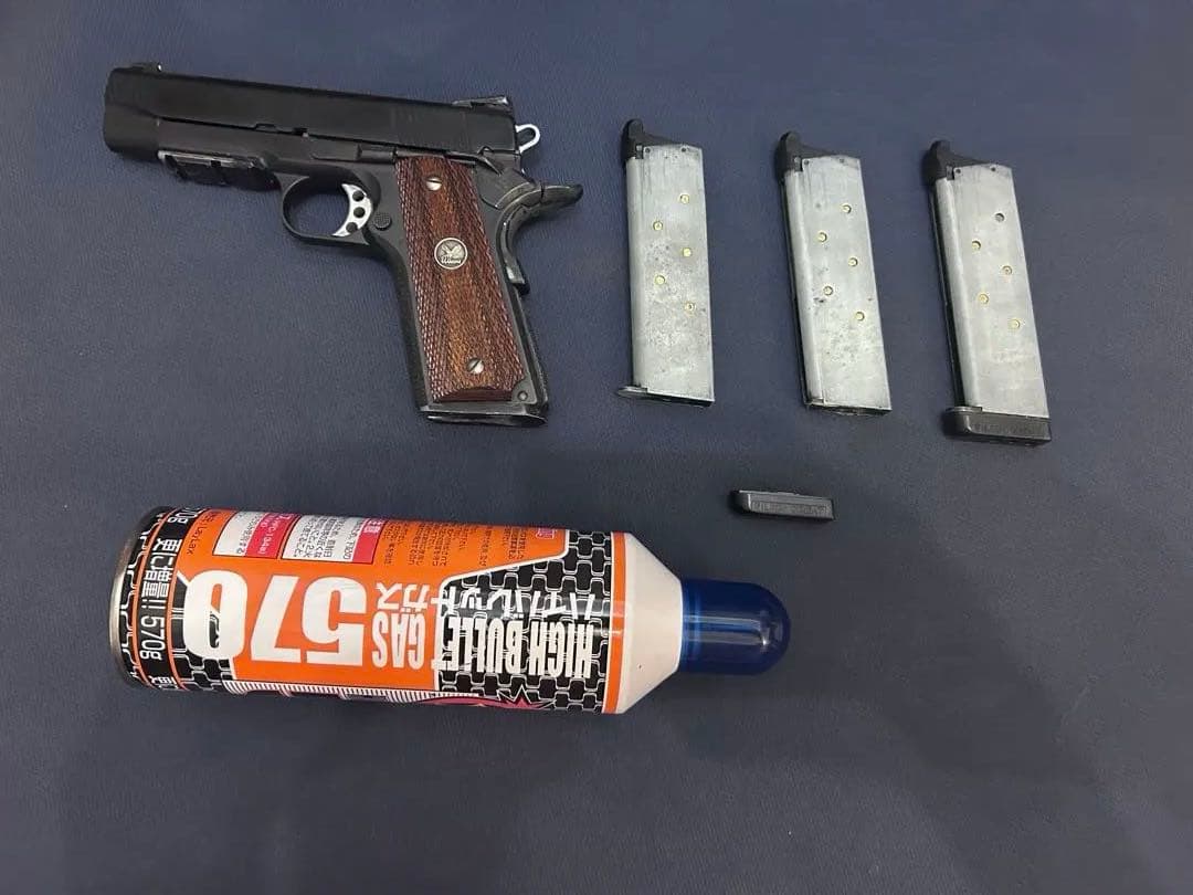 東京マルイ コルト ガバメント　スプリングフィールドカスタム　ガスブローバック