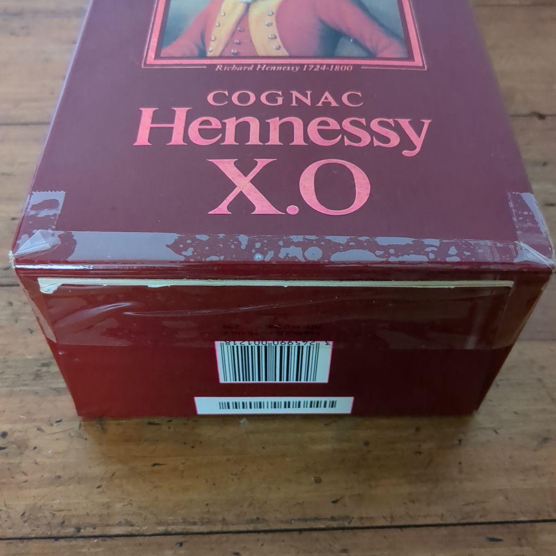 未開封　Hennessy XO 金キャップ　コニャック　ブランデー