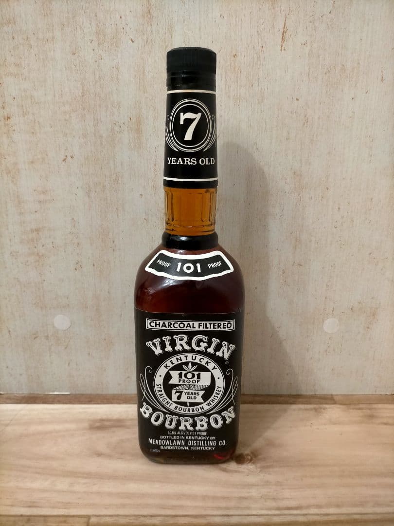 ウイスキー VIRGIN BOURBON 7 YEARS OLD 101 PROOF