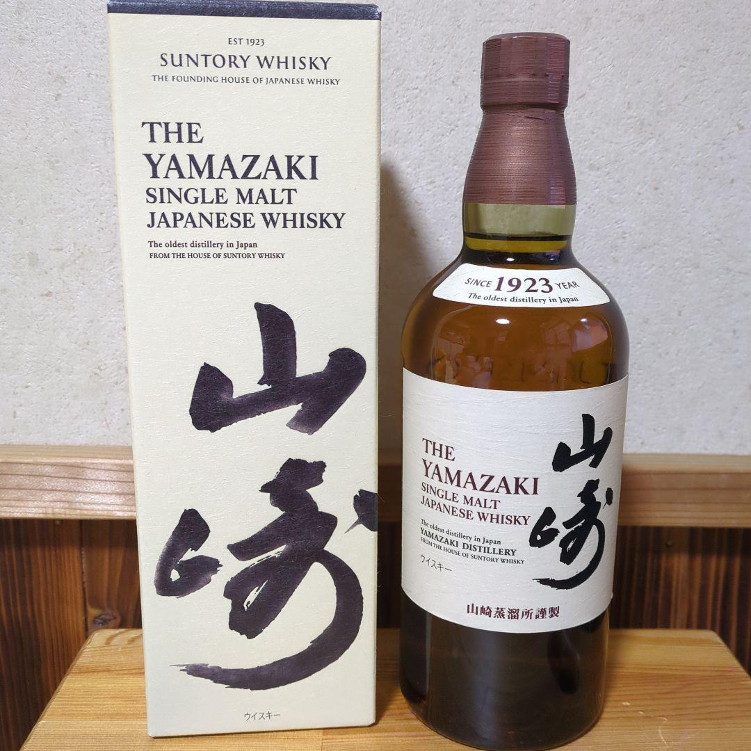 山崎シングルモルトウイスキー 700ml 43%