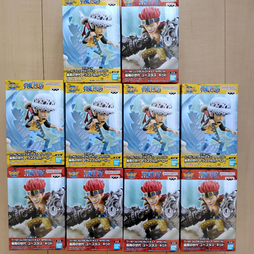 ワンピース ワールドコレクタブルフィギュア SPECIAL キッド ロー １０点