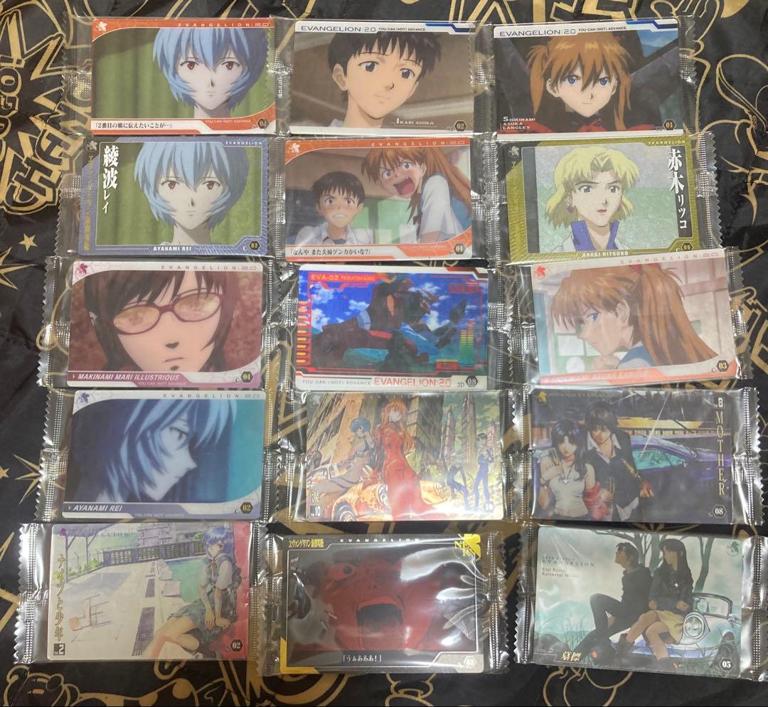 【ゲリラ値下げ】新世紀エヴァンゲリオン　ウエハース　カード　未開封　まとめ売り