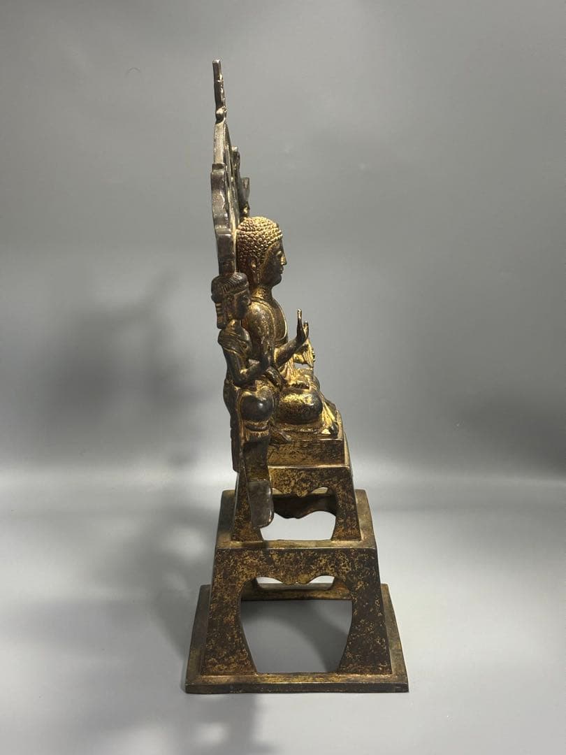 仏教古美術 純銅 文化遺産 文化財仏像伝承　 仏像 伝統的デザイン