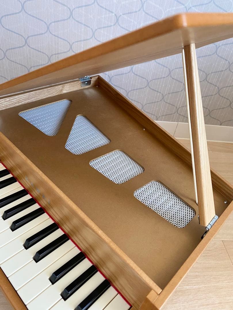 【箱付き】KAWAI カワイ　グランドピアノ　ミニピアノ　ナチュラル　木製