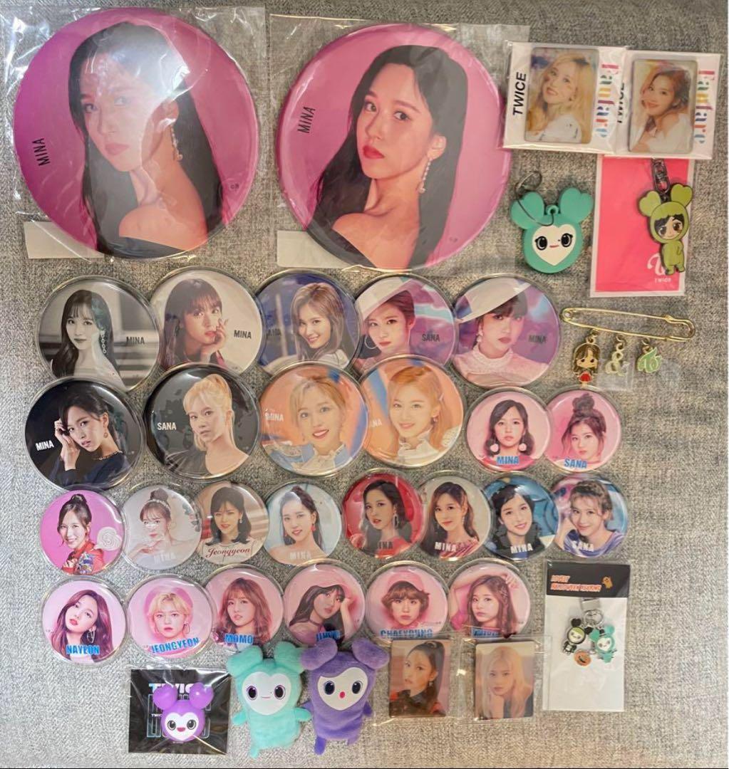 TWICE 缶バッジ セット