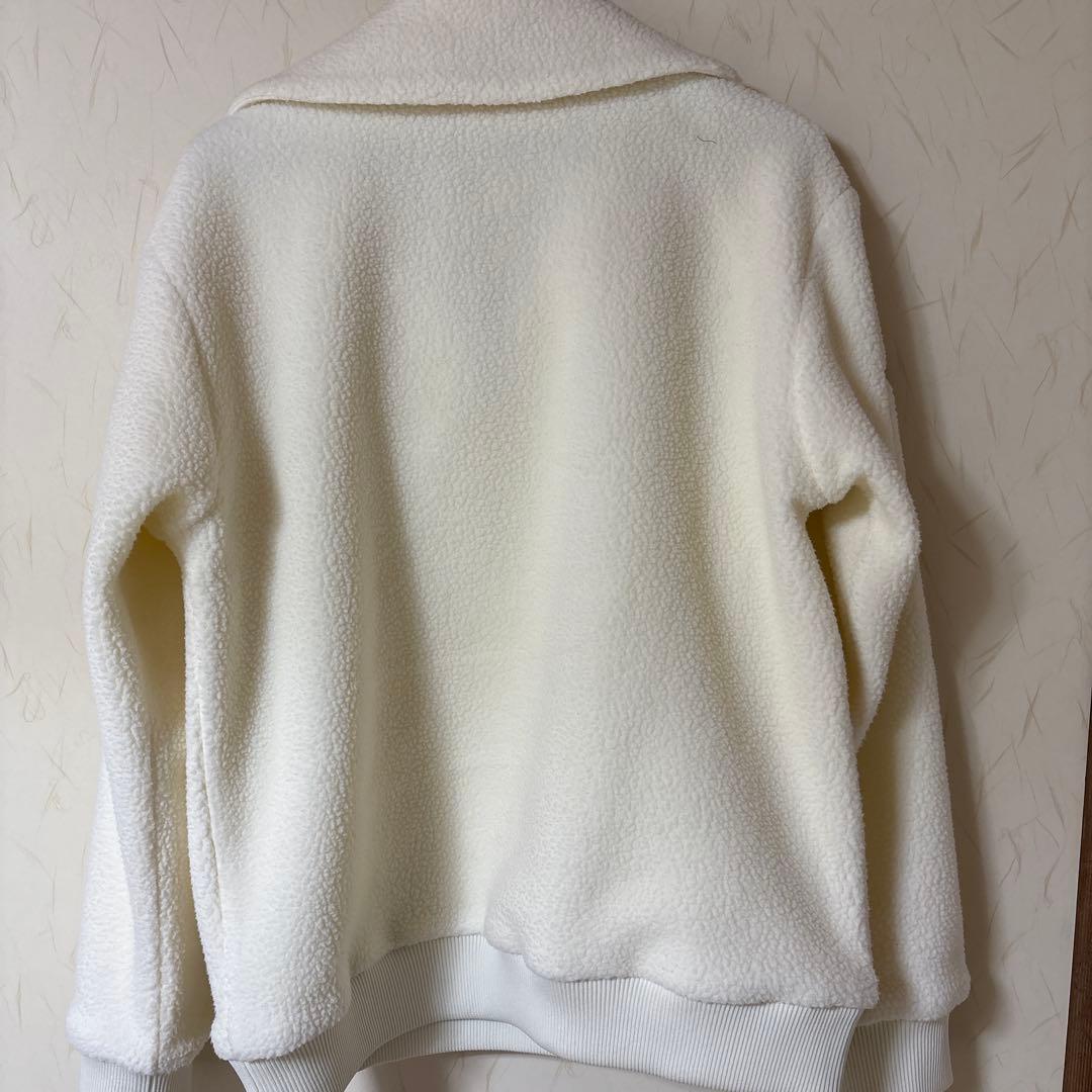 ビームス　ハーフジップ　ボアセーター